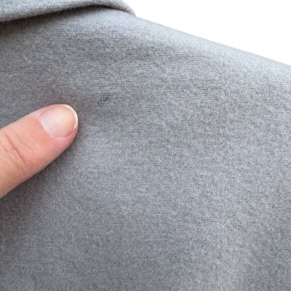 Jacqueline Ferrar Vintage Womens Wool Cashmere Blend Gray Blazer Jacket 12 - Picture 13 of 13